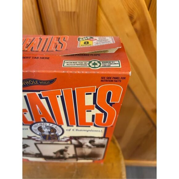 1996 The Negro Leagues 75th Commemorative Year EMPTY Wheaties Cereal Box - Picture 2 of 8